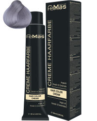 FemMas Hair Color Cream 100ml Haarfarbe Pure&amp;Mix Silber