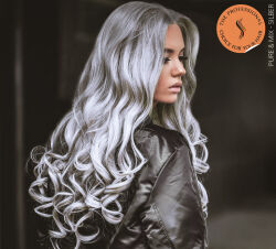 FemMas Hair Color Cream 100ml Haarfarbe Pure&Mix Silber