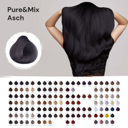 FemMas Hair Color Cream 100ml Haarfarbe Pure&Mix Asch