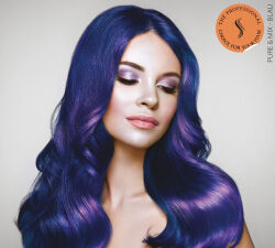 FemMas Hair Color Cream 100ml Haarfarbe Pure&Mix Blau