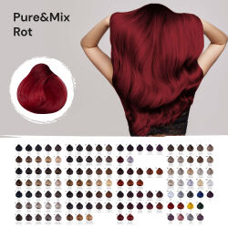 FemMas Hair Color Cream 100ml Haarfarbe Pure&Mix Rot
