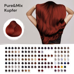 FemMas Hair Color Cream 100ml Haarfarbe Pure&Mix Kupfer