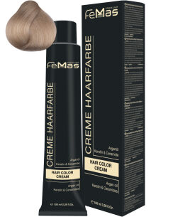 FemMas Hair Color Cream 100ml Haarfarbe Platinblond Intensiv 11.0
