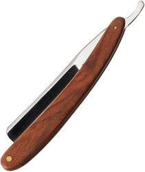 Barburys Straight Razor Rasiermesser mit Holzgriff