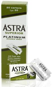 Astra Superior Platinum Double Edge Rasierklingen 100 St&uuml;ck