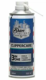 The Shave Factory Clippercare 400ml Klingenspray